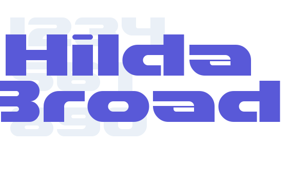 Hilda Broad Font