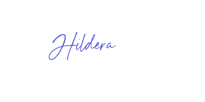 Hildera Font Download