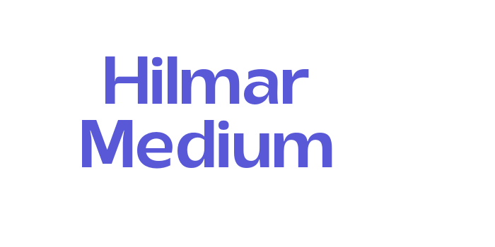 Hilmar Medium Font