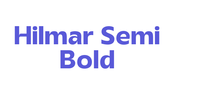 Hilmar Semi Bold Font Download