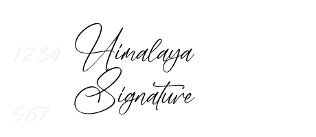 Himalaya Signature