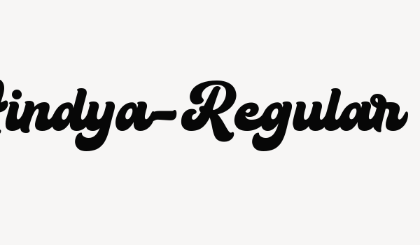 Hindya-Regular Font