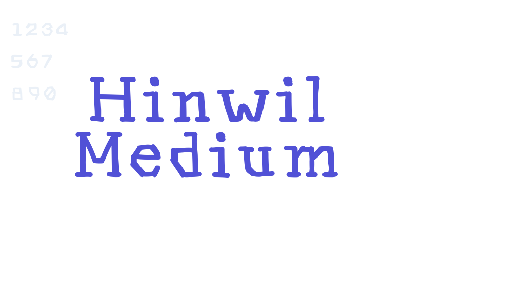 Hinwil Medium-font-download