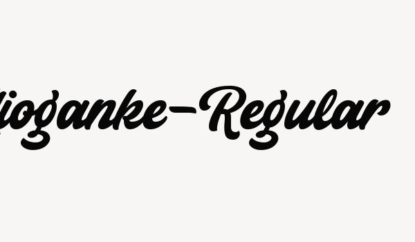 Hioganke-Regular Font