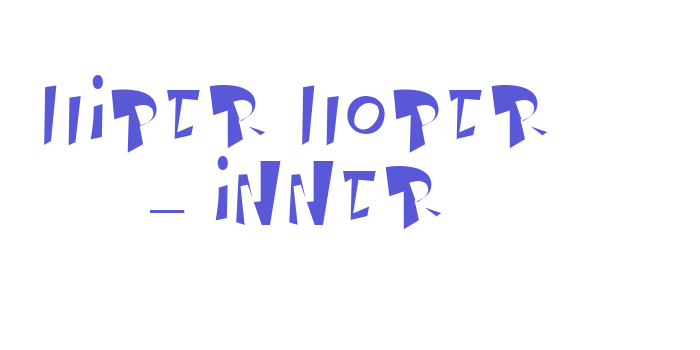 Hiper Hoper – Inner Font Download