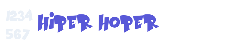 Hiper Hoper-related font