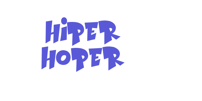 Hiper Hoper Font