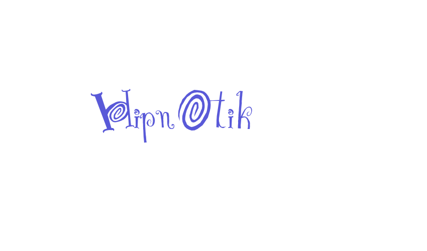 HipnOtik Font Download