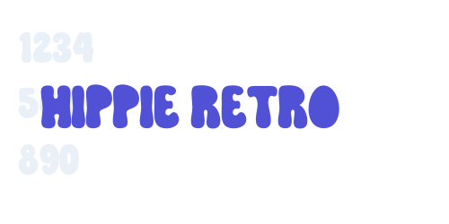 Hippie Retro-font-download
