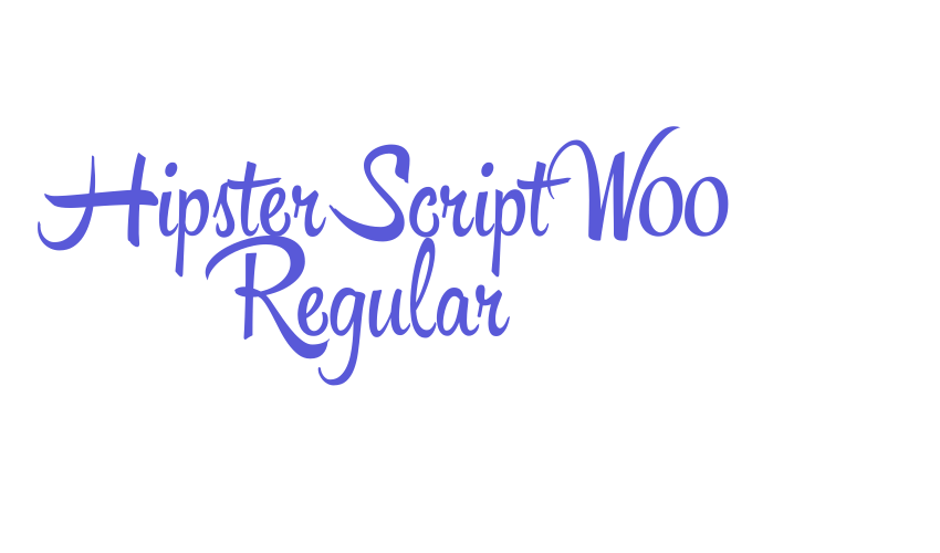 Hipster Script W00 Regular Font Download