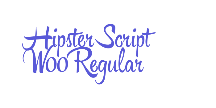 Hipster Script W00 Regular Font Download