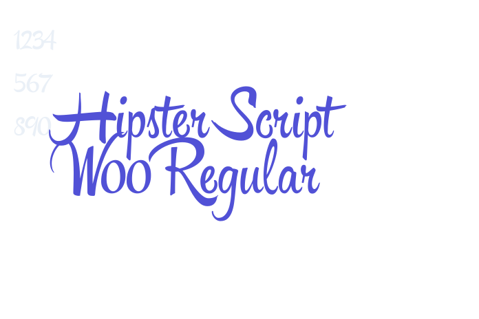 Hipster Script W00 Regular font download