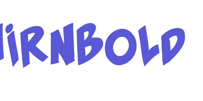 HirnBold Font Download