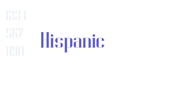 Hispanic font free