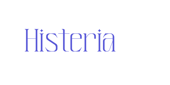 Histeria Font