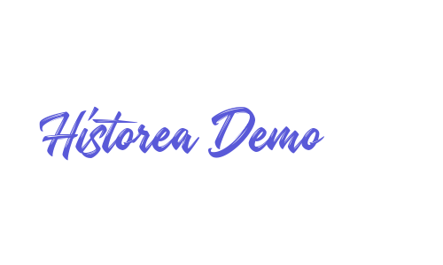 Historea Demo Font