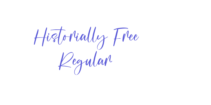 Historially Free Regular Font Download