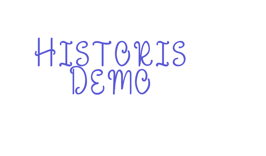 Historis Demo Font