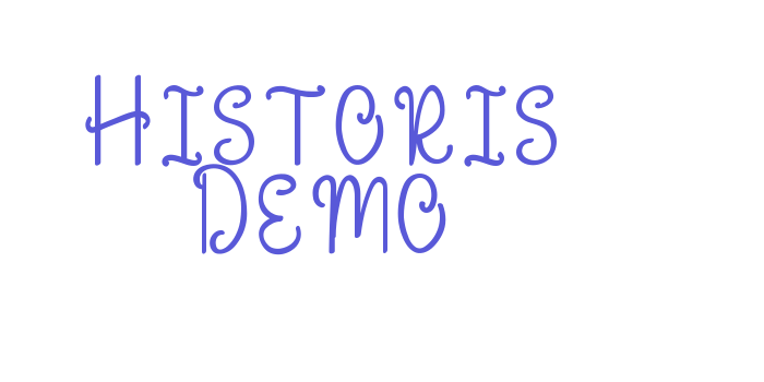 Historis Demo Font Download