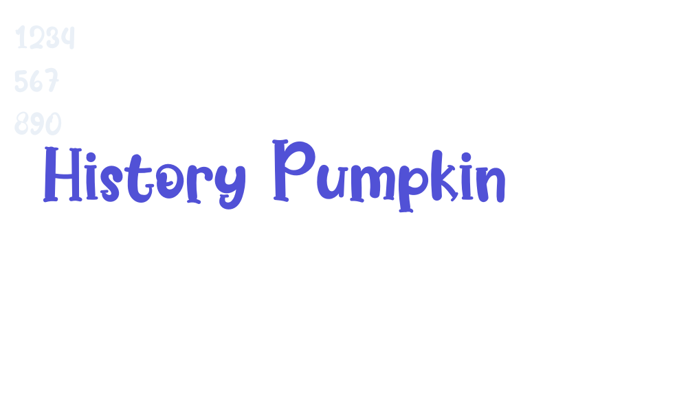 History Pumpkin-font-download