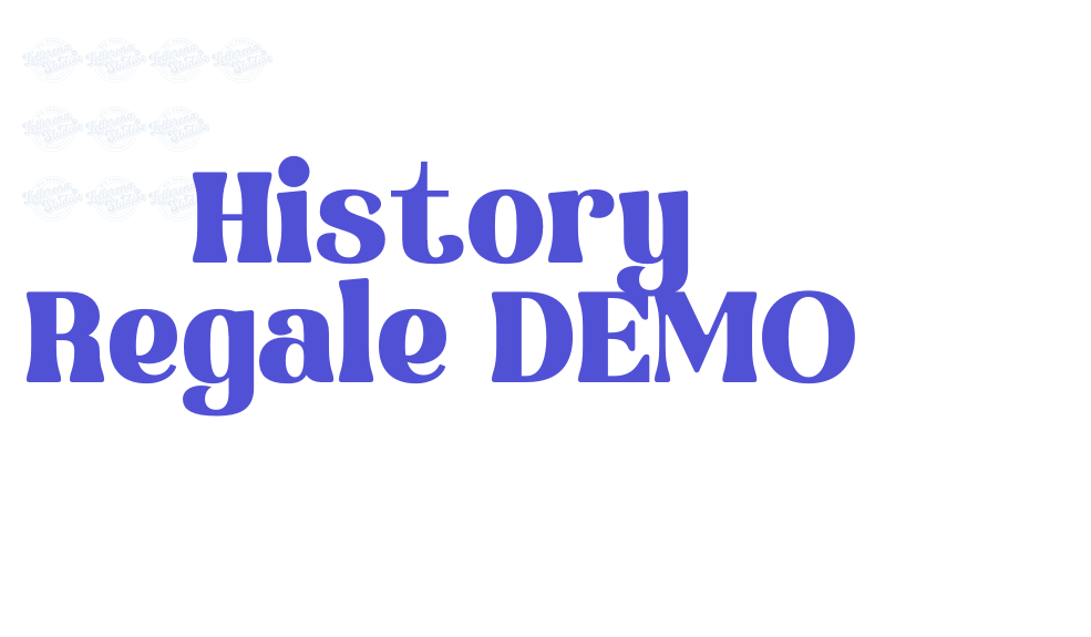 History Regale DEMO-font-download