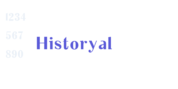 Historyal font free