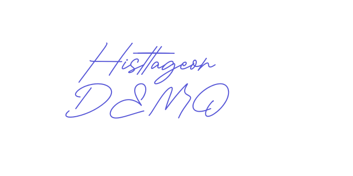 Histtageon DEMO Font Download