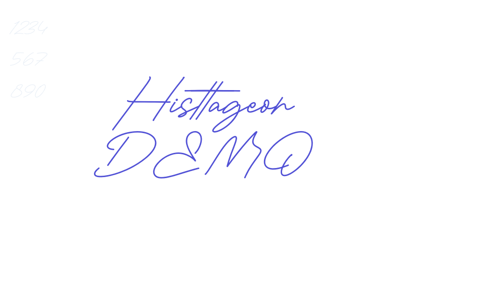 Histtageon DEMO-font-download