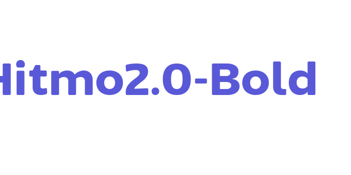 Hitmo2.0-Bold Font Download