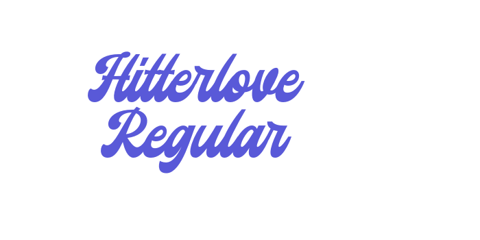 Hitterlove Regular Font Download