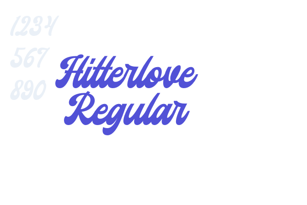 Hitterlove Regular