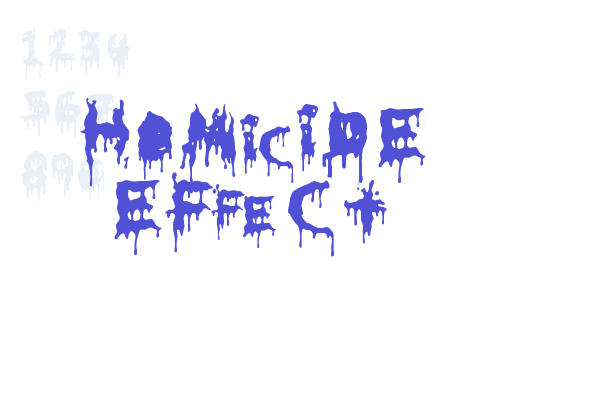 HoMicIDE EFfeCt Font Download