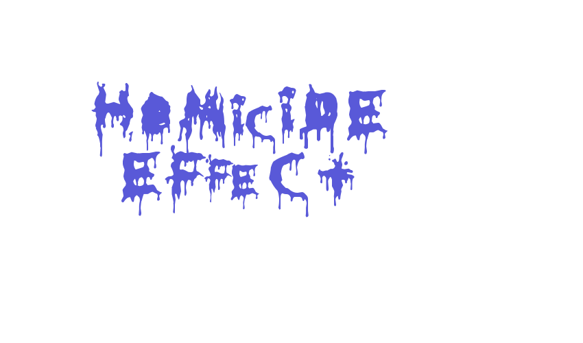 HoMicIDE EFfeCt Font Download