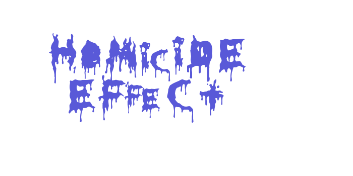 HoMicIDE EFfeCt Font Download