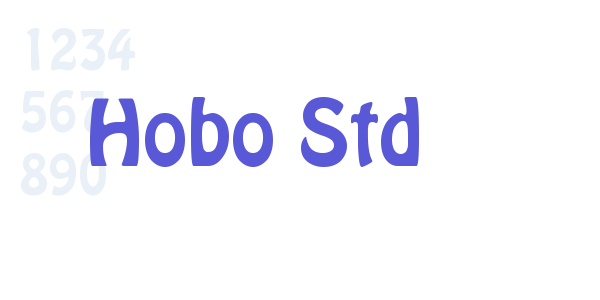 Hobo Std font