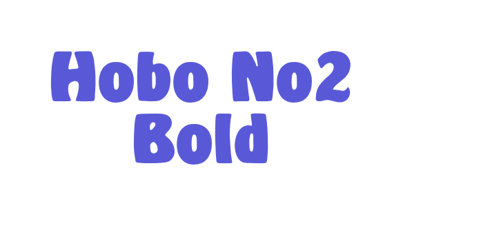 Hobo No2 Bold Font