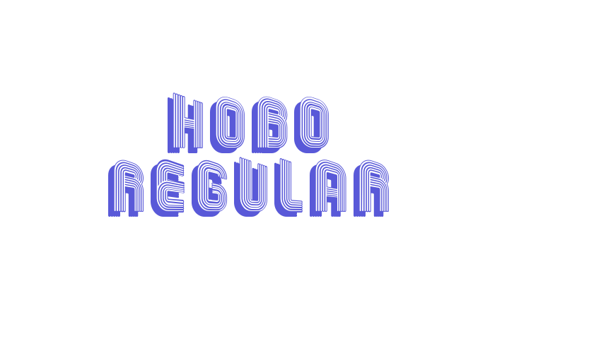 Hobo Regular Font