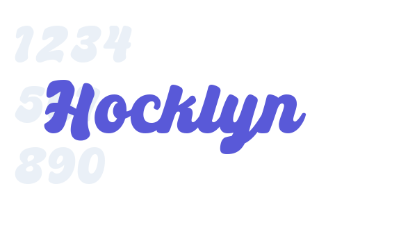 Hocklyn Font