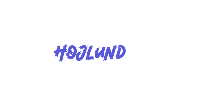 Hojlund Font Download