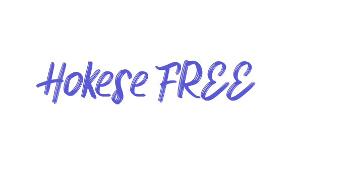 Hokese FREE Font