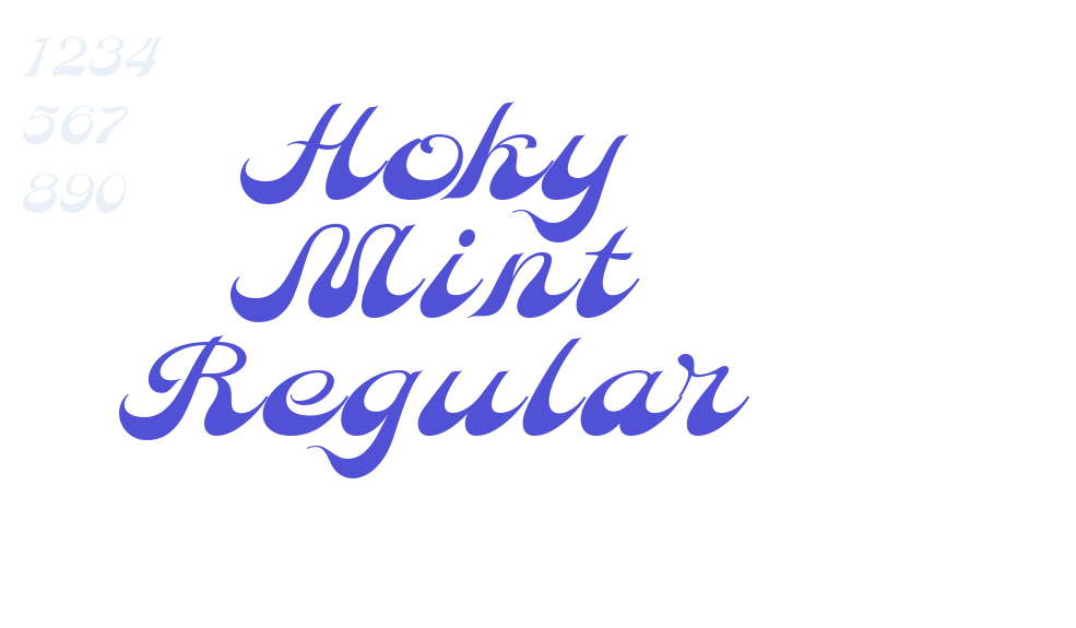 Hoky Mint Regular-font-download