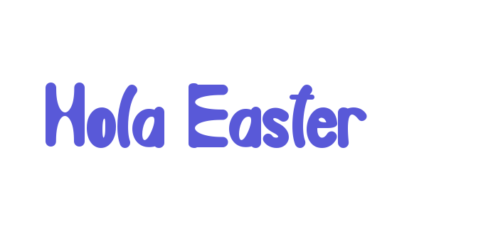 Hola Easter Font Download