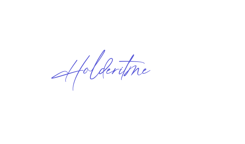 Holderitme Font