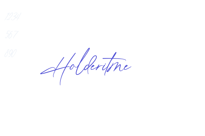 Holderitme font download