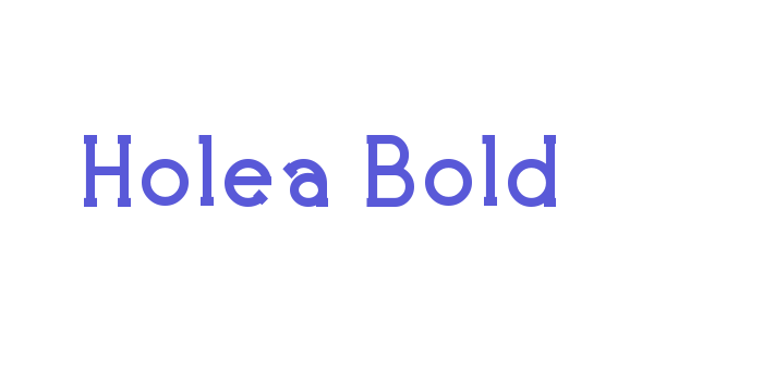 Holea Bold Font Download