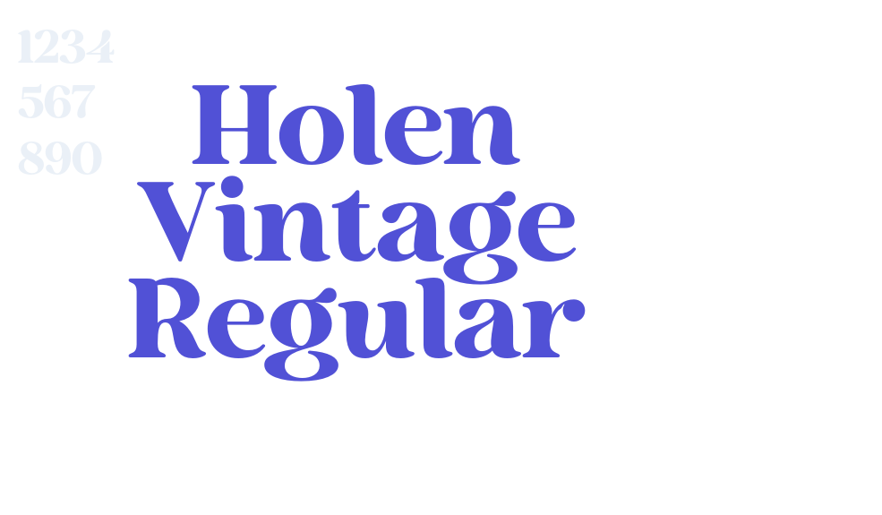 Holen Vintage Regular-font-download