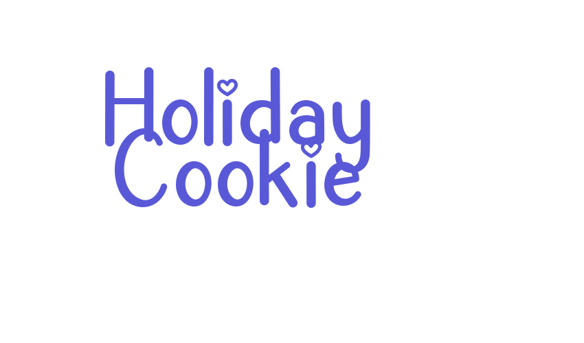 Holiday Cookie Font