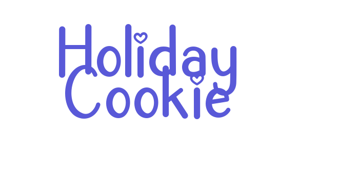 Holiday Cookie Font Download