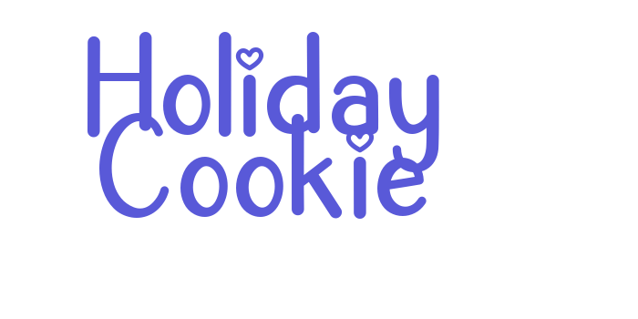 Holiday Cookie Font