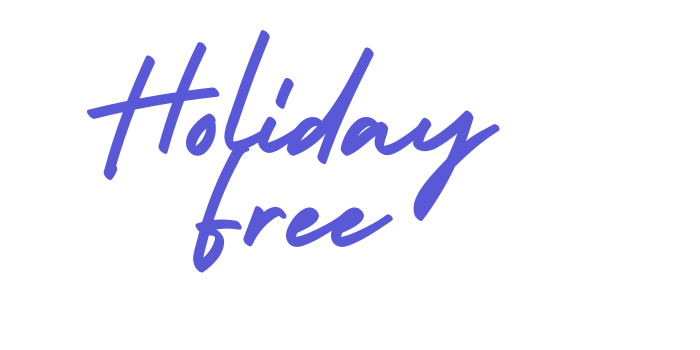 Holiday Free Font